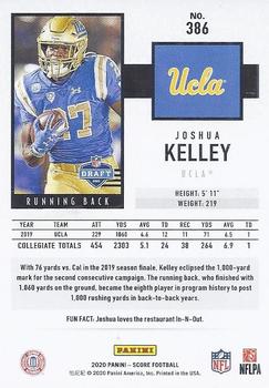 2020 Score #386 Joshua Kelley Back
