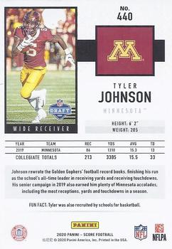 2020 Score #440 Tyler Johnson Back