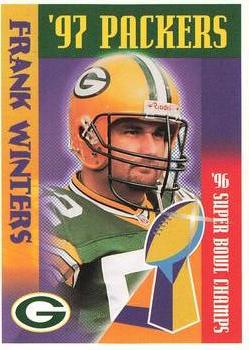 1997 Green Bay Packers Police - Waterford Police Dept.,Woodland, Pier 1, Rivermoor Country Club #7 Frank Winters Front