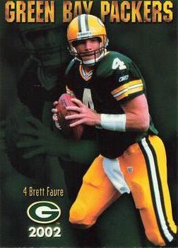 2002 Green Bay Packers Police - Portage County Sheriff's Department, Stevens Point PD & Plover PD #2 Brett Favre Front