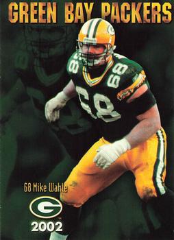 2002 Green Bay Packers Police - Portage County Sheriff's Department, Stevens Point PD & Plover PD #12 Mike Wahle Front