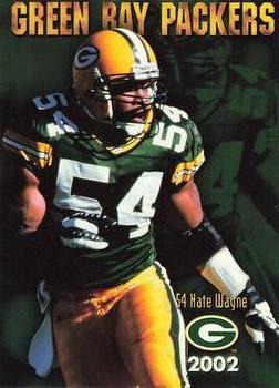 2002 Green Bay Packers Police - Portage County Sheriff's Department, Stevens Point PD & Plover PD #14 Nate Wayne Front