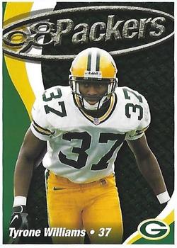 1998 Green Bay Packers Police - Independent Insurance Agents of Waukesha County #19 Tyrone Williams Front