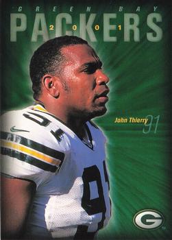 2001 Green Bay Packers Police - Plover Police Department & Stevens Point Police Department #11 John Thierry Front