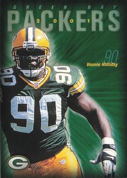 2001 Green Bay Packers Police - Plover Police Department & Stevens Point Police Department #12 Vonnie Holliday Front