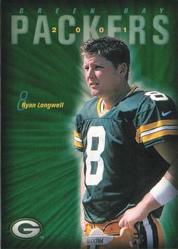 2001 Green Bay Packers Police - Plover Police Department & Stevens Point Police Department #19 Ryan Longwell Front