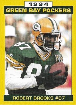 1994 Green Bay Packers Police - Heart of the Valley Optimist Club, Little Chute Police Dept. #9 Robert Brooks Front