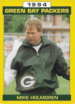 1994 Green Bay Packers Police - Heart of the Valley Optimist Club, Little Chute Police Dept. #13 Mike Holmgren Front