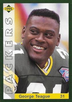 1995 Green Bay Packers Police - US 96, Neenah Police Dept. #8 George Teague Front