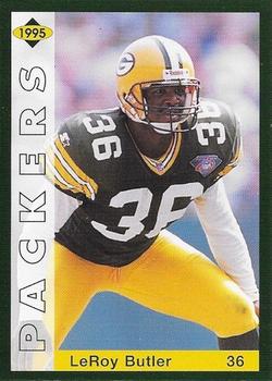 1995 Green Bay Packers Police - US 96, Neenah Police Dept. #10 LeRoy Butler Front