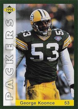 1995 Green Bay Packers Police - US 96, Neenah Police Dept. #11 George Koonce Front