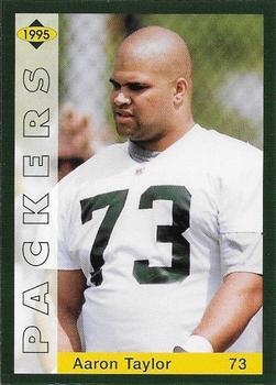 1995 Green Bay Packers Police - US 96, Neenah Police Dept. #13 Aaron Taylor Front