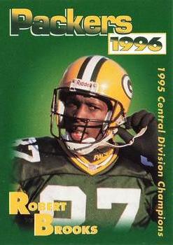 1996 Green Bay Packers Police - Chilton Police Department, State Bank of Chilton #2 Robert Brooks Front