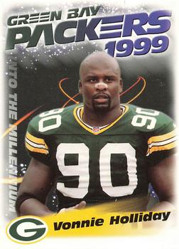 1999 Green Bay Packers Police - Copps Food Center, Manitowoc Police Dept. #10 Vonnie Holliday Front