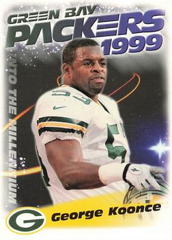 1999 Green Bay Packers Police - Copps Food Center, Manitowoc Police Dept. #11 George Koonce Front