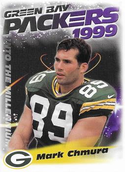 1999 Green Bay Packers Police - WIXK Radio, New Richmond Clinic S.C., New Richmond Police Dept. #3 Mark Chmura Front