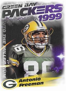 1999 Green Bay Packers Police - WIXK Radio, New Richmond Clinic S.C., New Richmond Police Dept. #7 Antonio Freeman Front