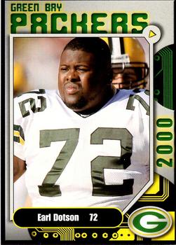 2000 Green Bay Packers Police - St. Francis Police Dept. #4 Earl Dotson Front