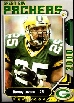 2000 Green Bay Packers Police - St. Francis Police Dept. #11 Dorsey Levens Front