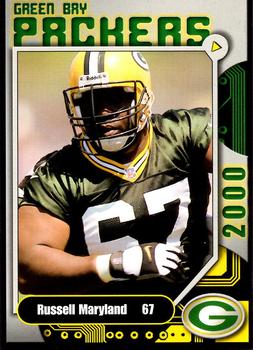 2000 Green Bay Packers Police - St. Francis Police Dept. #12 Russell Maryland Front