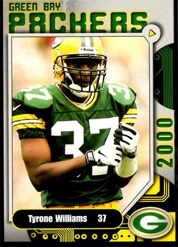 2000 Green Bay Packers Police - St. Francis Police Dept. #19 Tyrone Williams Front