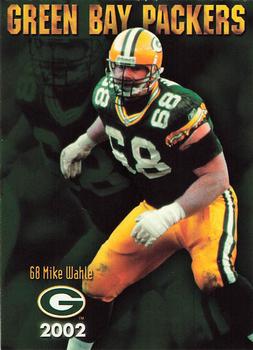 2002 Green Bay Packers Police - Brookfield Police Dept., Progressive Auto Insurance #12 Mike Wahle Front