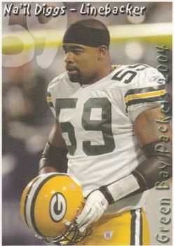 2004 Green Bay Packers Police - Larry Fritsch Cards,Stevens Point and the Town of Hull (Portage County) Fire Dept. #10 Na'il Diggs Front