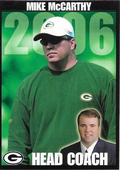 2006 Green Bay Packers Police - Crimestoppers #2 Mike McCarthy Front