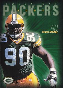 2001 Green Bay Packers Police - Town of Menasha Police Benevolent Association #12 Vonnie Holliday Front