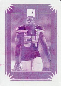2019 Panini Plates & Patches - 2019 Donruss Printing Plates Magenta #231 Bobby Wagner Front