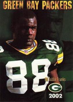 2002 Green Bay Packers Police - CARSTAR,St. Francis Police Department #3 Bubba Franks Front