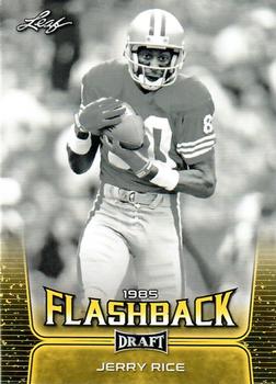 2020 Leaf Draft - Gold #99 Jerry Rice Front