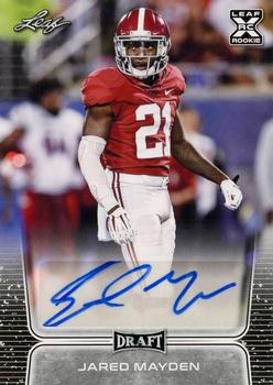 2020 Leaf Draft - Autographs #BA-JM3 Jared Mayden Front