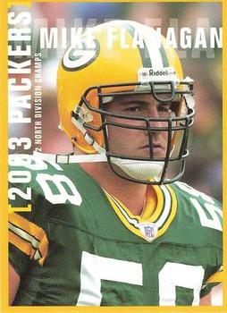 2003 Green Bay Packers Police - Brookfield, Town Police Department #8 Mike Flanagan Front