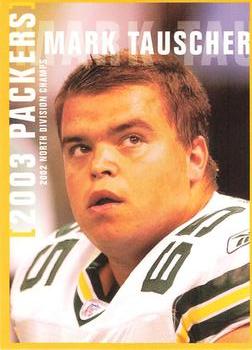 2003 Green Bay Packers Police - Brookfield, Town Police Department #11 Mark Tauscher Front