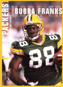 2003 Green Bay Packers Police - Brookfield, Town Police Department #15 Bubba Franks Front