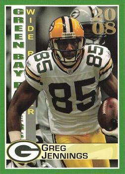 2008 Green Bay Packers Police - Portage County Sheriff's Department #7 Greg Jennings Front
