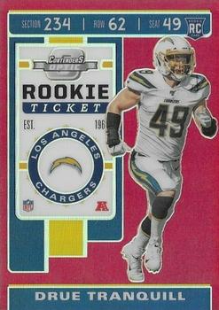 2019 Panini Contenders Optic - Red #95 Drue Tranquill Front