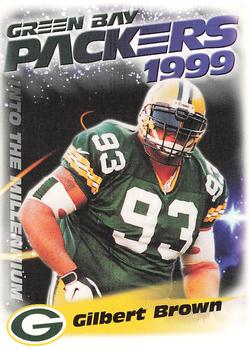 1999 Green Bay Packers Police - Plover Police Department, Stevens Point Police Department, Portage County Sheriff's Department #1 Gilbert Brown Front