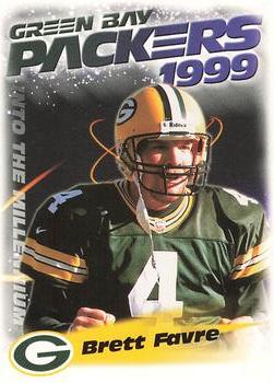 1999 Green Bay Packers Police - Plover Police Department, Stevens Point Police Department, Portage County Sheriff's Department #6 Brett Favre Front