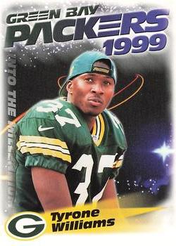 1999 Green Bay Packers Police - Plover Police Department, Stevens Point Police Department, Portage County Sheriff's Department #18 Tyrone Williams Front