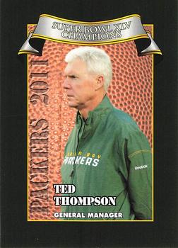 2011 Green Bay Packers Police - Portage County Sheriff's Department #1 Ted Thompson Front