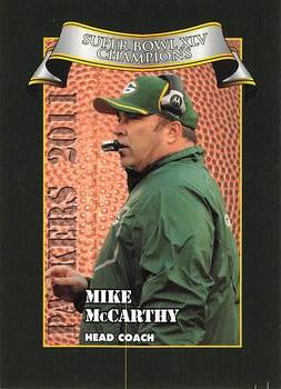 2011 Green Bay Packers Police - Portage County Sheriff's Department #2 Mike McCarthy Front