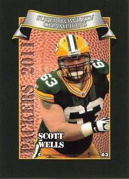 2011 Green Bay Packers Police - Portage County Sheriff's Department #9 Scott Wells Front