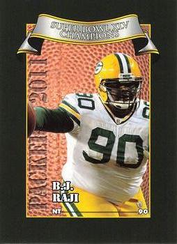 2011 Green Bay Packers Police - Portage County Sheriff's Department #11 B.J. Raji Front