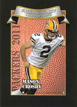 2011 Green Bay Packers Police - Portage County Sheriff's Department #20 Mason Crosby Front