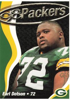 1998 Green Bay Packers Police - Stevens Point Police Department, Portage County Sheriff's Department, Plover Police Department #7 Earl Dotson Front