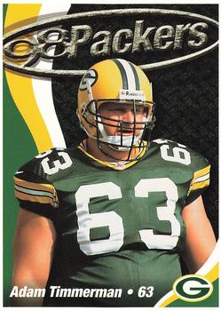 1998 Green Bay Packers Police - Stevens Point Police Department, Portage County Sheriff's Department, Plover Police Department #15 Adam Timmerman Front