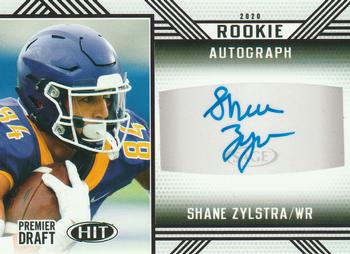 2020 SAGE HIT - Rookie Autographs Black #A37 Shane Zylstra Front
