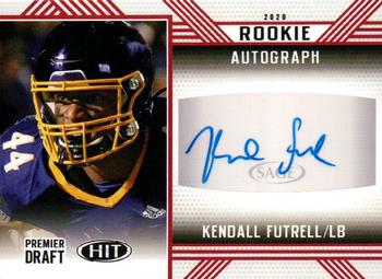 2020 SAGE HIT - Rookie Autographs Red #A14 Kendall Futrell Front